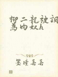 柳二龙被调教沦为肉奴h