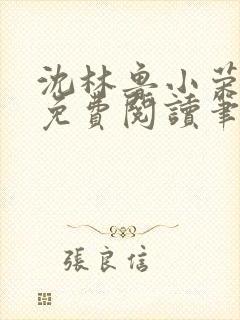 沈林鲁小荣小说免费阅读笔趣阁