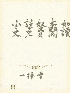 小说奴本如玉全文免费阅读