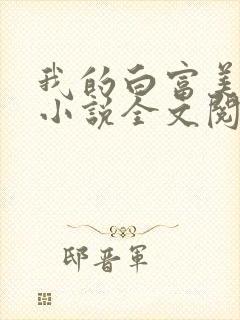 我的白富美老婆小说全文阅读免费