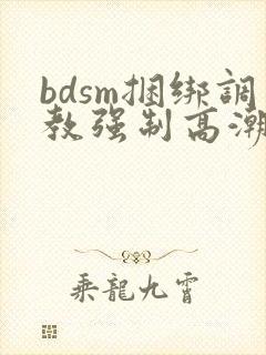 bdsm捆绑调教强制高潮