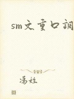 sm文重口调教