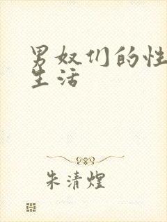 男奴们的性调教生活