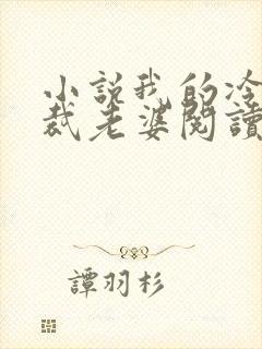 小说我的冷艳总裁老婆阅读