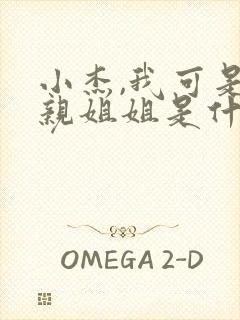 小杰,我可是你亲姐姐是什么小说