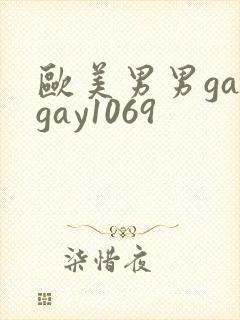 欧美男男gaygay1069封面