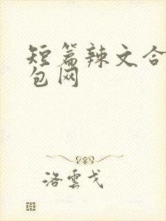 短篇辣文合集书包网封面
