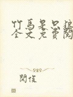 竹马是只狼小说全文免费阅读封面