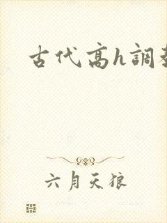 古代高h调教文