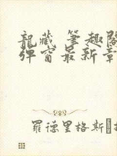 龙藏 笔趣阁无弹窗最新章节封面