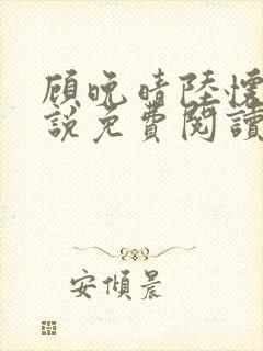 顾晚晴陆怀铮小说免费阅读最新章节