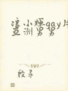 浪小辉gay片亚洲男男