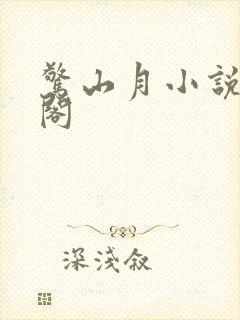惊山月小说笔趣阁