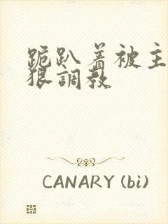 跪趴着被主人狠狠调教