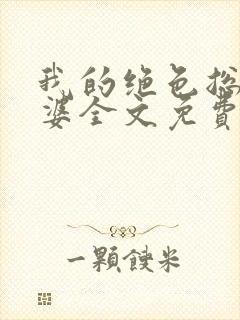 我的绝色总裁老婆全文免费