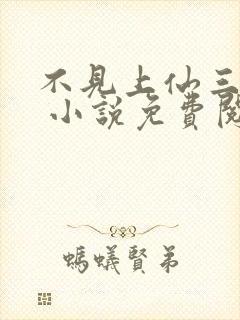 不见上仙三百年 小说免费阅读封面