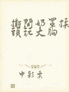 撕开奶罩揉吮奶头玩大胸