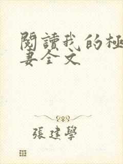 阅读我的极品娇妻全文