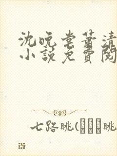 沈晚棠萧清渊的小说免费阅读封面