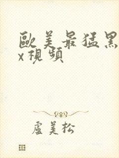 欧美最猛黑人xx视频