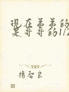 现在弟弟的年龄是哥哥的1/2