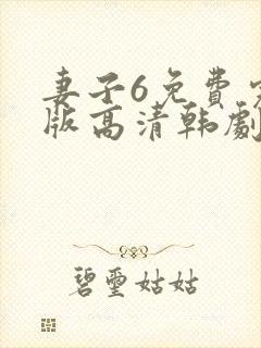 妻子6免费完整版高清韩剧在线观看全集