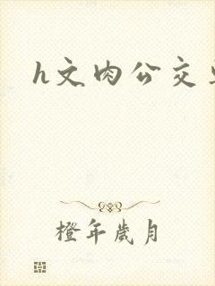 h文肉公交车封面