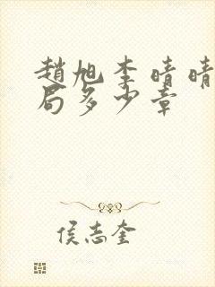 赵旭李晴晴大结局多少章封面