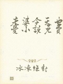 老婆今天也很可爱小说免费阅读