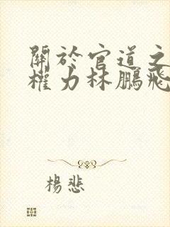 关于官道之绝对权力林鹏飞安江小说