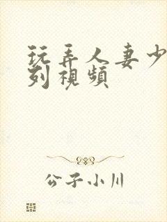 玩弄人妻少妇系列视频