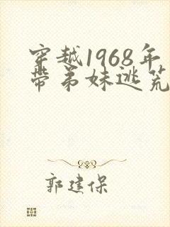 穿越1968年带弟妹逃荒的小说