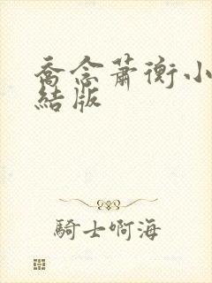 乔念萧衡小说完结版