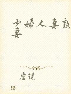 少妇人妻熟妇人妻