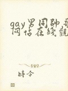 gay男同帅哥网站在线观看