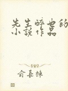 先生醉也的全部小说作品封面