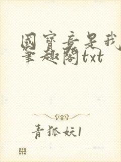 国宝竟是我自己笔趣阁txt