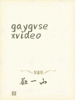 gaygvsexvideo封面