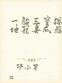 一胎三宝总裁爹地宠妻成瘾褚逸辰