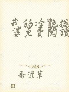 我的冷艳总裁老婆免费阅读