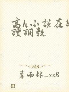 高h小说在线阅读调教