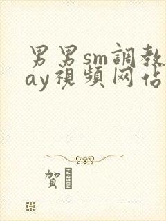 男男sm调教gay视频网站