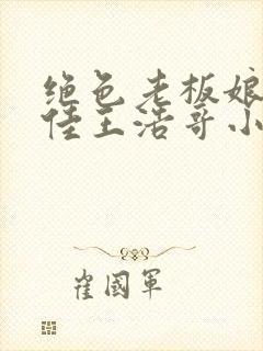 绝色老板娘林思佳王浩哥小说