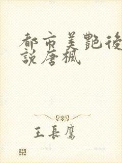 都市美艳后宫小说唐枫