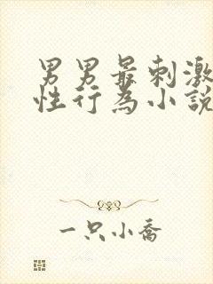 男男最刺激同性性行为小说