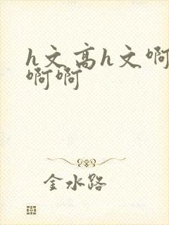 h文高h文啊啊啊啊封面