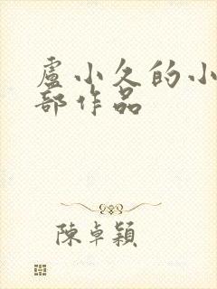 卢小久的小说全部作品