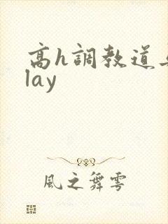 高h调教道具play