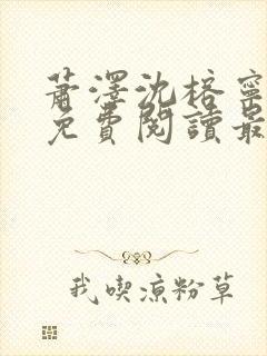 萧泽沈榕宁全文免费阅读最新章节封面