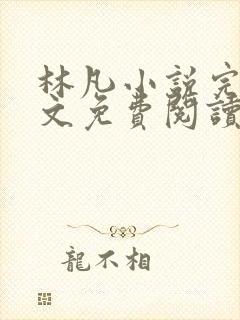 林凡小说完整全文免费阅读封面